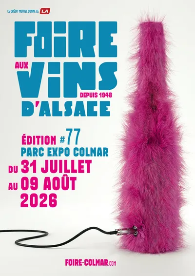 la 77e Foire aux vins de Colmar ouvre ses portes pendant 10 jours