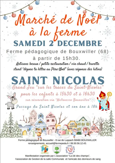 Marché de Noël à la ferme