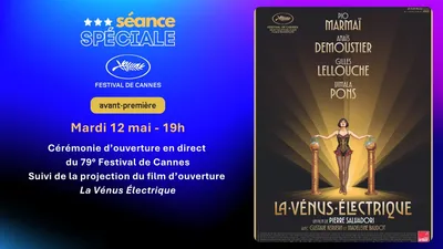 CINEUM CANNES : RETRANSMISSION DE LA CEREMONIE D'OUVERTURE DU FESTIVAL DE CANNES