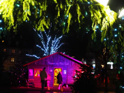 cinéma de Noël éphémère aux Féeries de Niederbronn-les-Bains