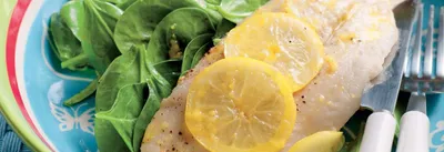 Filet de cabillaud et épinards