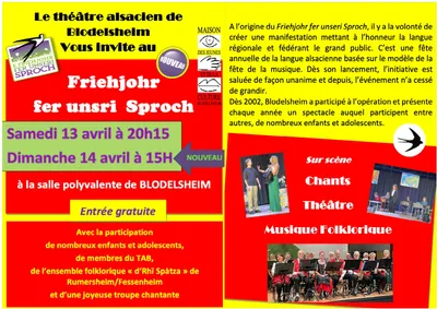 Blodelsheim : E Friehjohr fer unsri Sproch