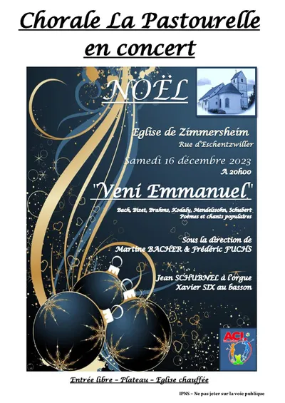 "Concert de Noël "La Pastourelle"