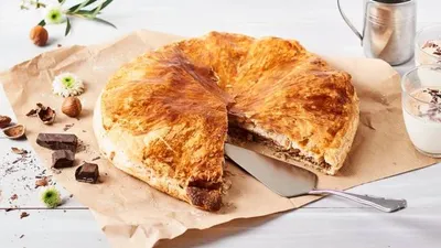 Galette des rois au chocolat praliné