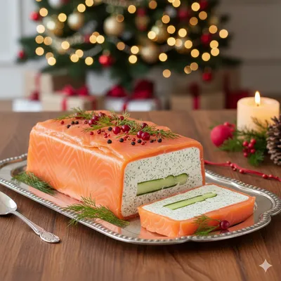 Terrine de saumon fumé au fromage blanc