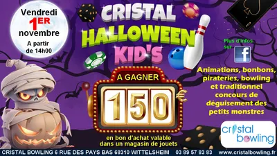 Cristal Halloween kid’s