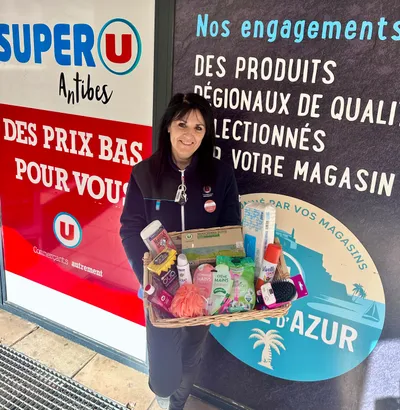 GAGNEZ UN PANIER "SPECIAL BEAUTE" AVEC SUPER U ANTIBES