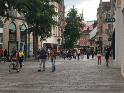 centre-ville Mulhouse rue du Sauvage