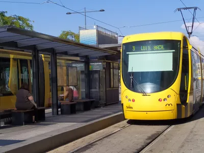 Tram Solea Mulhouse gare 