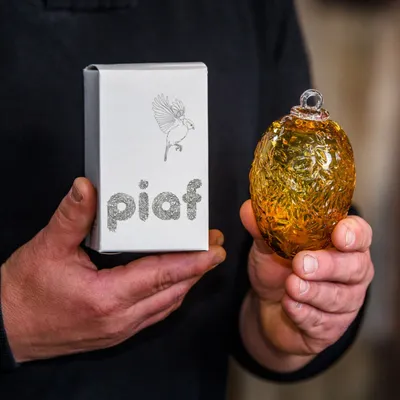 Piaf boule Noël 2021 CIAV Meisenthal