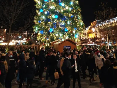 inauguration noël 2021 Strasbourg