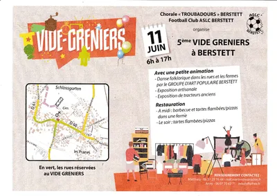 Vide grenier à Berstett