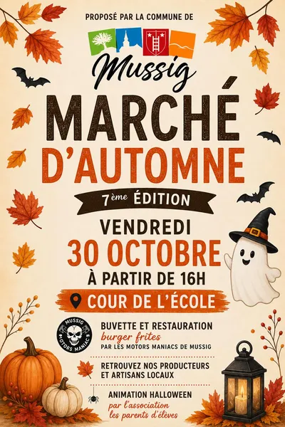 marché d’automne de Mussig