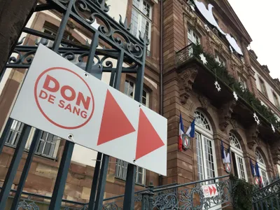 Don de sang EFS Hôtel de Ville Strasbourg