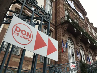 Don de sang EFS Hôtel de Ville Strasbourg