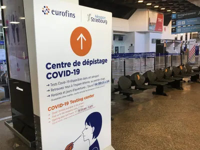centre dépistage Covid19 aéroport Enthzeim