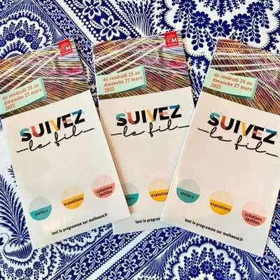 visuels suivez le fil 2022 Mulhouse textile