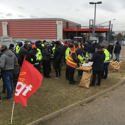 grève CGT Kronenbourg 01 février 2022