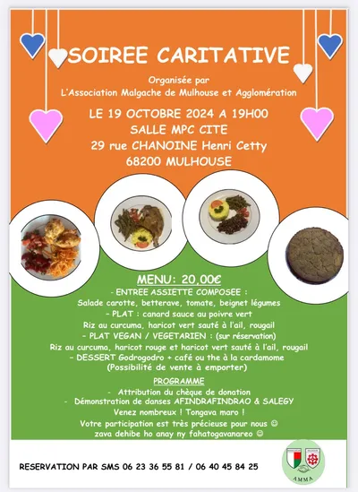 Soirée caritative à Mulhouse 
