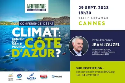 PARTENARIAT CANNES RADIO : CLIMAT : L'ENJEU DU SIECLE POUR LA CÔTE D'AZUR ?
