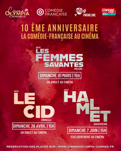 GAGNEZ DES PLACES POUR "LES FEMMES SAVANTES" AU CINEMA OLYMPIA A CANNES