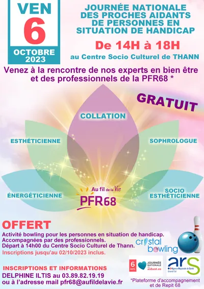 Journée nationale des aidants à THANN 68 par PFR68 le 06 oct 2023