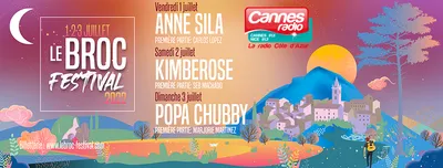 LE BROC FESTIVAL DU 1 AU 3/07/22