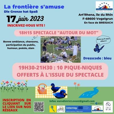 La frontière s'amuse 