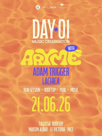 GAGNEZ DES INVITATIONS POUR "DAY ONE-21 JUIN" A NICE AU ROOFTOP DE LA MAISON ALBAR
