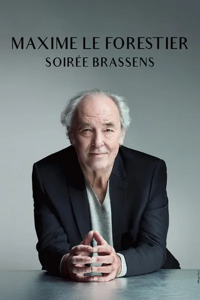 MAXIME LE FORESTIER SOIREE BRASSENS