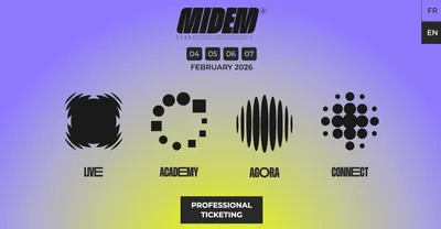 Le Midem fêtera ses 60 ans du 4 au 7 février prochains à Cannes