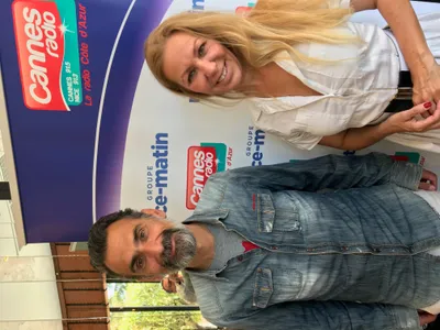 LES INVITES DE CANNES RADIO : MOZART ET GERALDINE POUR "LE BAL DES FOUS"