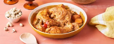 Mafé : poulet et beurre de cacahuète