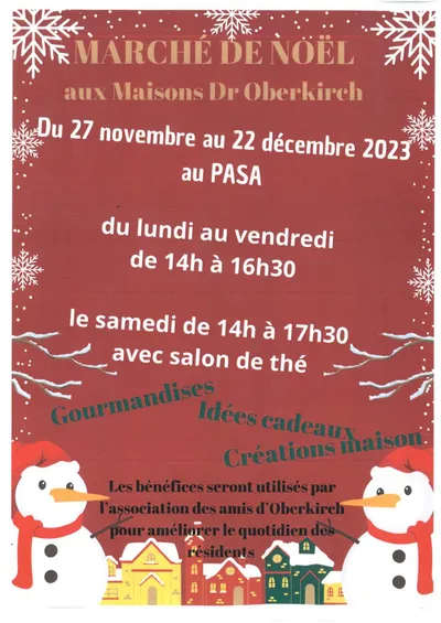 Marché de Noël aux Maisons Dr Oberkirch 