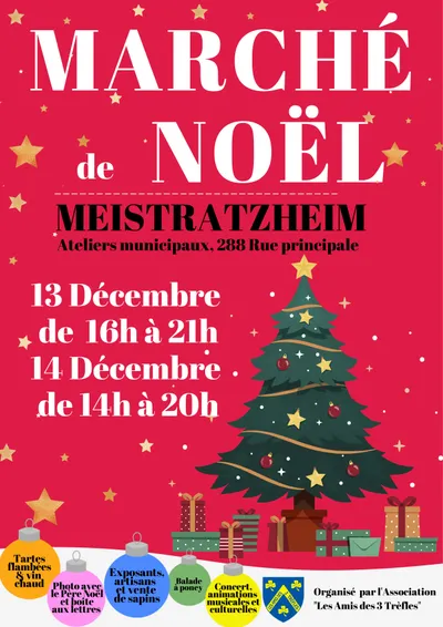 Meistratzheim : Le traditionnel marché de Noël !