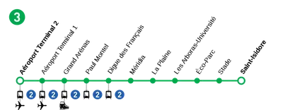 Nice : Interruption la nuit des lignes 2 et 3 du tramway 