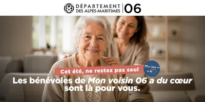 Mon Voisin 06 a du Cœur : devenez bénévole près de chez vous