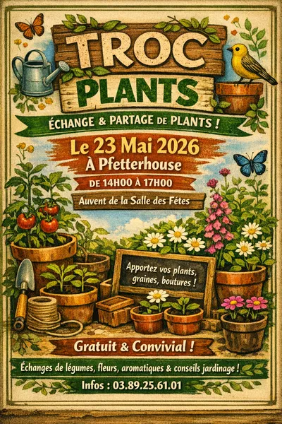 PFETTERHOUSE - Troc Plants