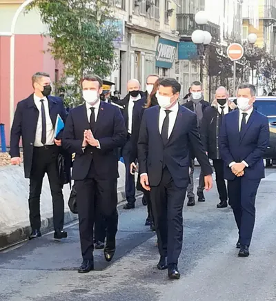 LUNDI 10/01/22 :  VISITE PRESIDENTIELLE DANS LES ALPES MARITIMES