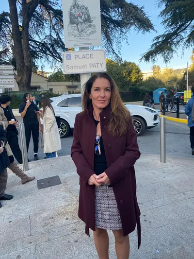 30/01/24 : Cannes :  inauguration de la Place Samuel Paty