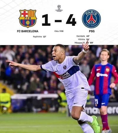 Le PSG est en demi-finale de la Ligue des Champions