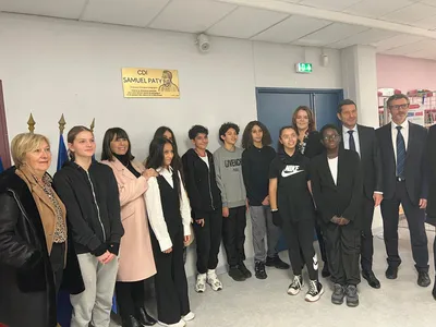 Le collège les Vallergues à Cannes a attribué à son CDI le nom de Samuel Paty