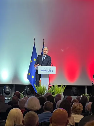 Laurent Wauquiez au Cannet