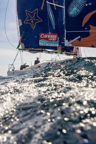 LA REGATE "PORQUEROLLE'S RACE" AVEC LE NAVIGATEUR GOULVEN MARIE & CANNES RADIO