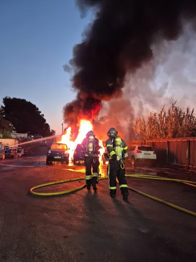 Incendie à la fourrière municipale de Villeneuve-Loubet