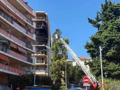 Nice : un incendie s’est propagé à plusieurs étages d’un immeuble