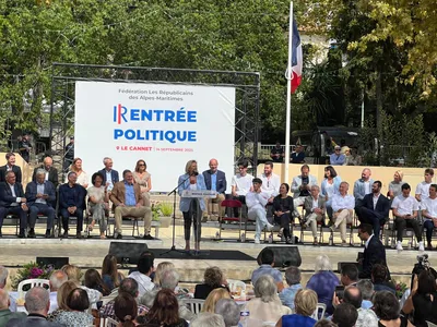 La rentrée politique hier de la Fédération Les Républicains des Alpes-Maritimes