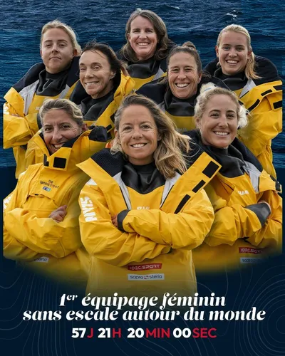 Voile : Alexia Barrier boucle son tour du monde