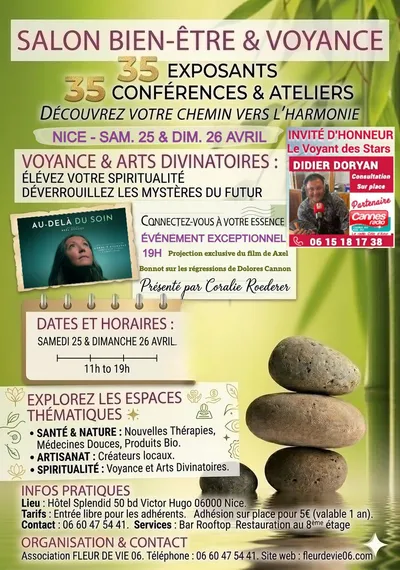 GAGNEZ UN PASS VIP POUR LE SALON DU BIEN-ÊTRE & DE LA VOYANCE À NICE