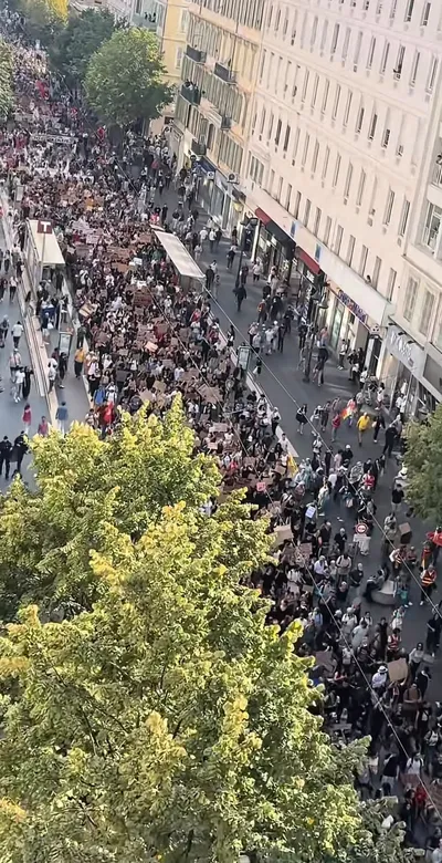 Nice : des tensions en marge de la manifestation